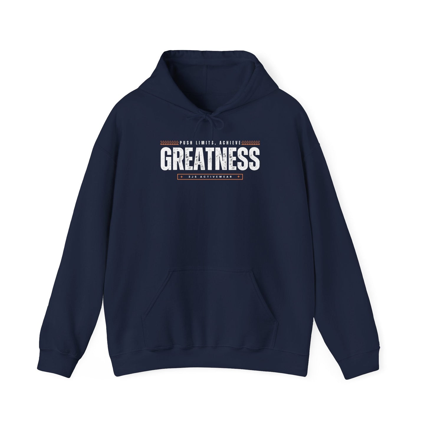 Achieve Greatness. Heavy Blend™ Hooded Sweatshirt, Unisex - 3Js Activewear