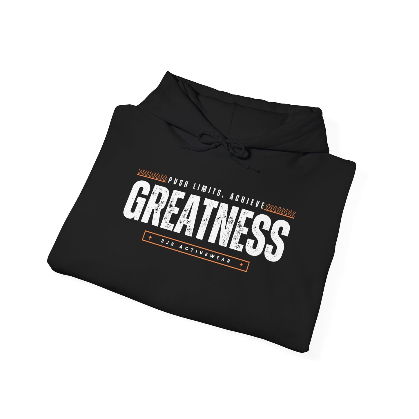 Achieve Greatness. Heavy Blend™ Hooded Sweatshirt, Unisex - 3Js Activewear