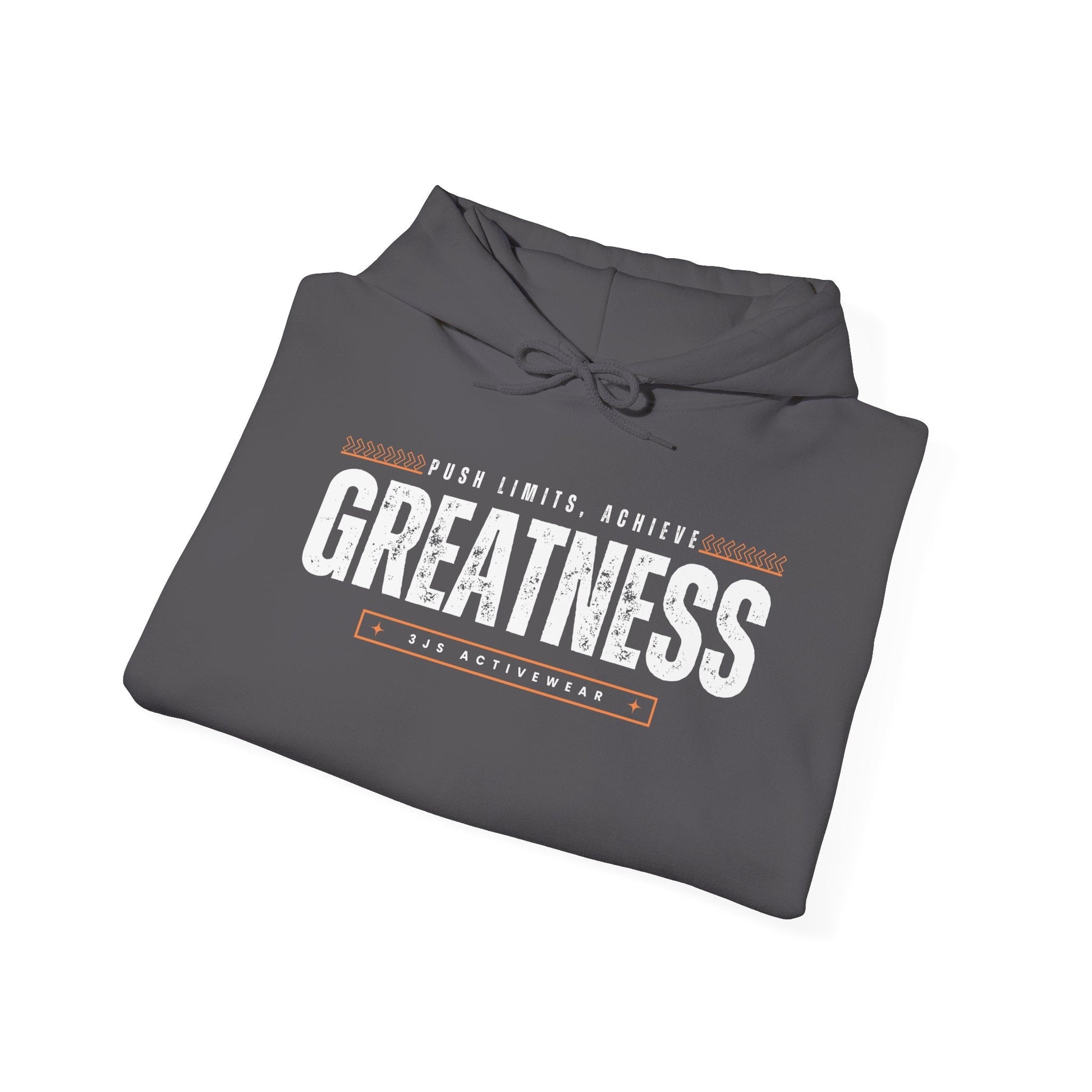 Achieve Greatness. Heavy Blend™ Hooded Sweatshirt, Unisex - 3Js Activewear