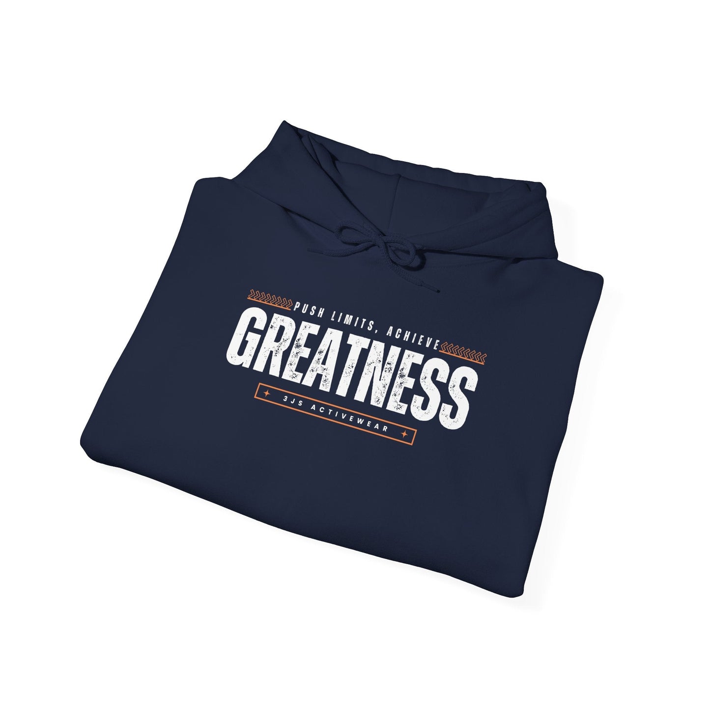 Achieve Greatness. Heavy Blend™ Hooded Sweatshirt, Unisex - 3Js Activewear