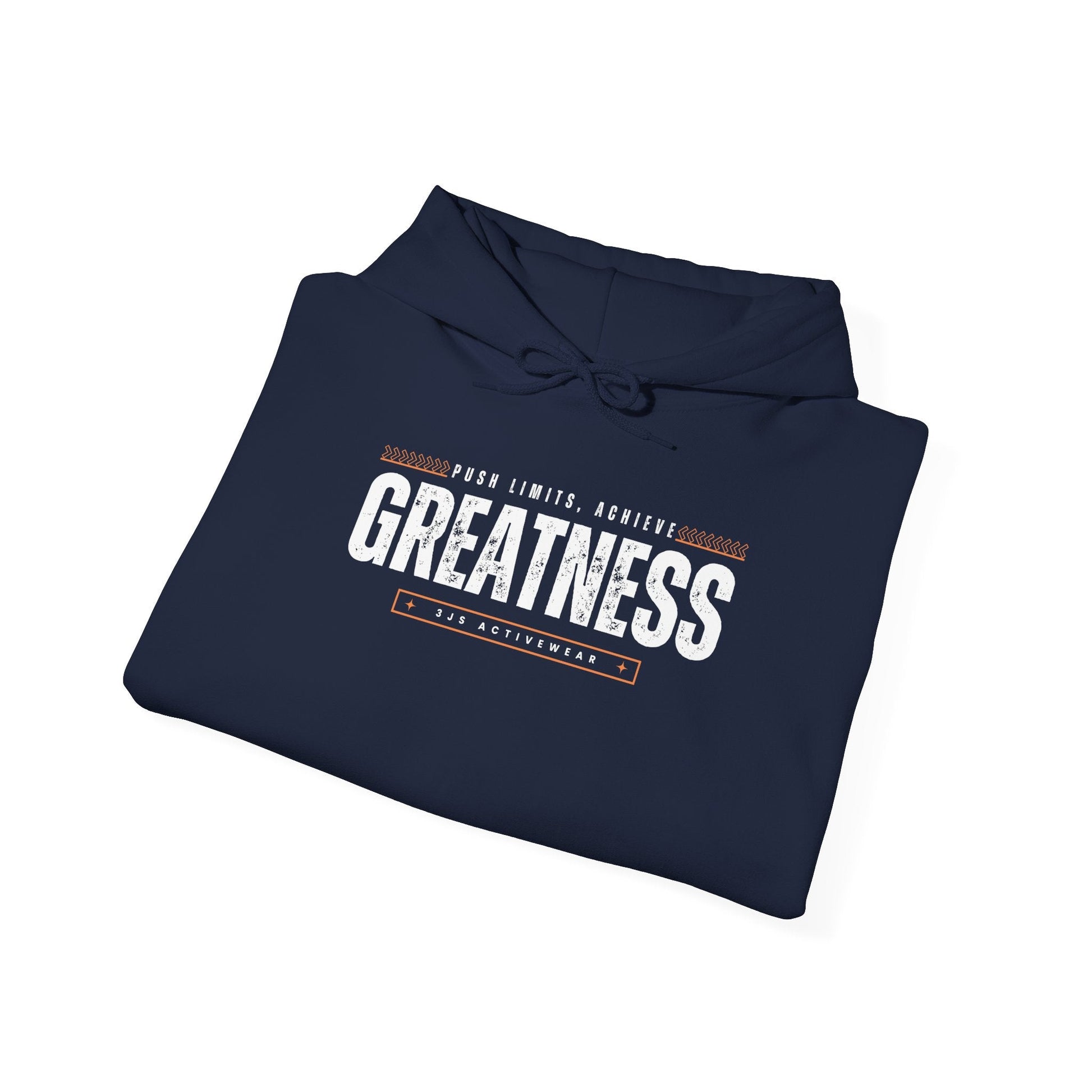 Achieve Greatness. Heavy Blend™ Hooded Sweatshirt, Unisex - 3Js Activewear