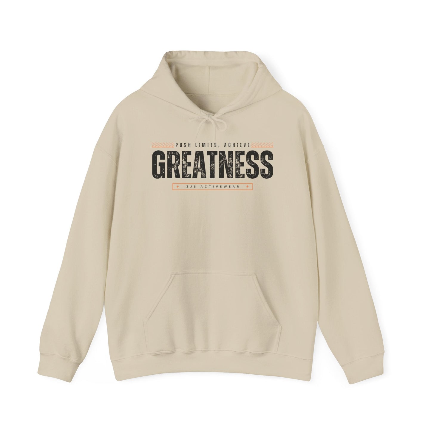 Achieve Greatness. Heavy Blend™ Hooded Sweatshirt, Unisex - 3Js Activewear