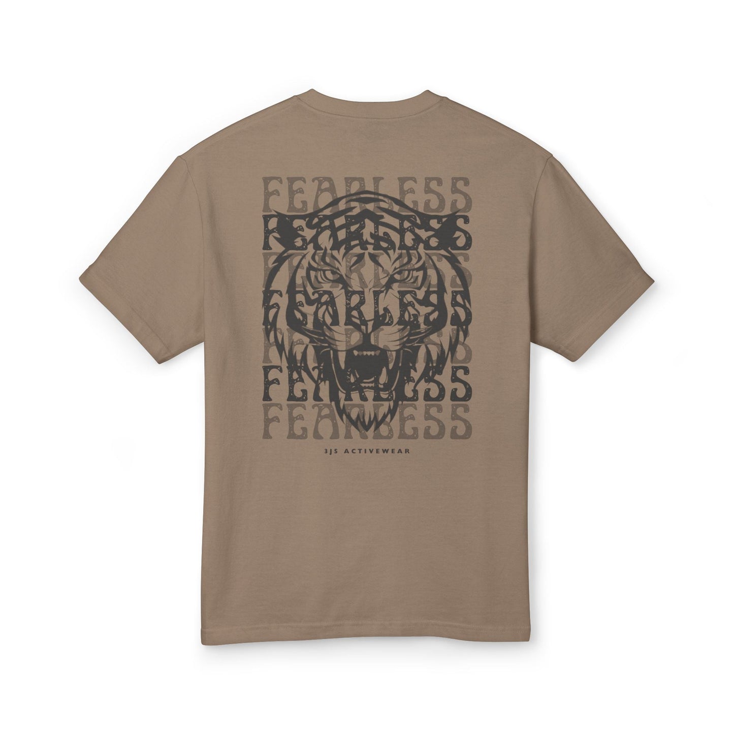 Fearless Blacked Out Heavy T-Shirt - 3Js Activewear