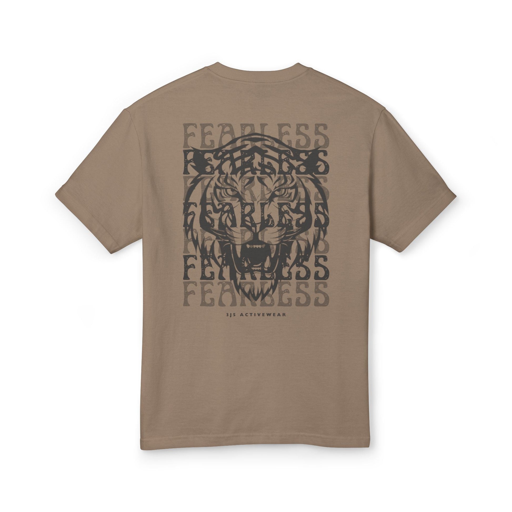 Fearless Blacked Out Heavy T-Shirt - 3Js Activewear