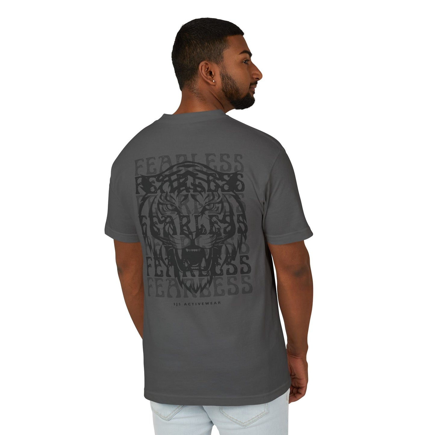 Fearless Blacked Out Heavy T-Shirt - 3Js Activewear