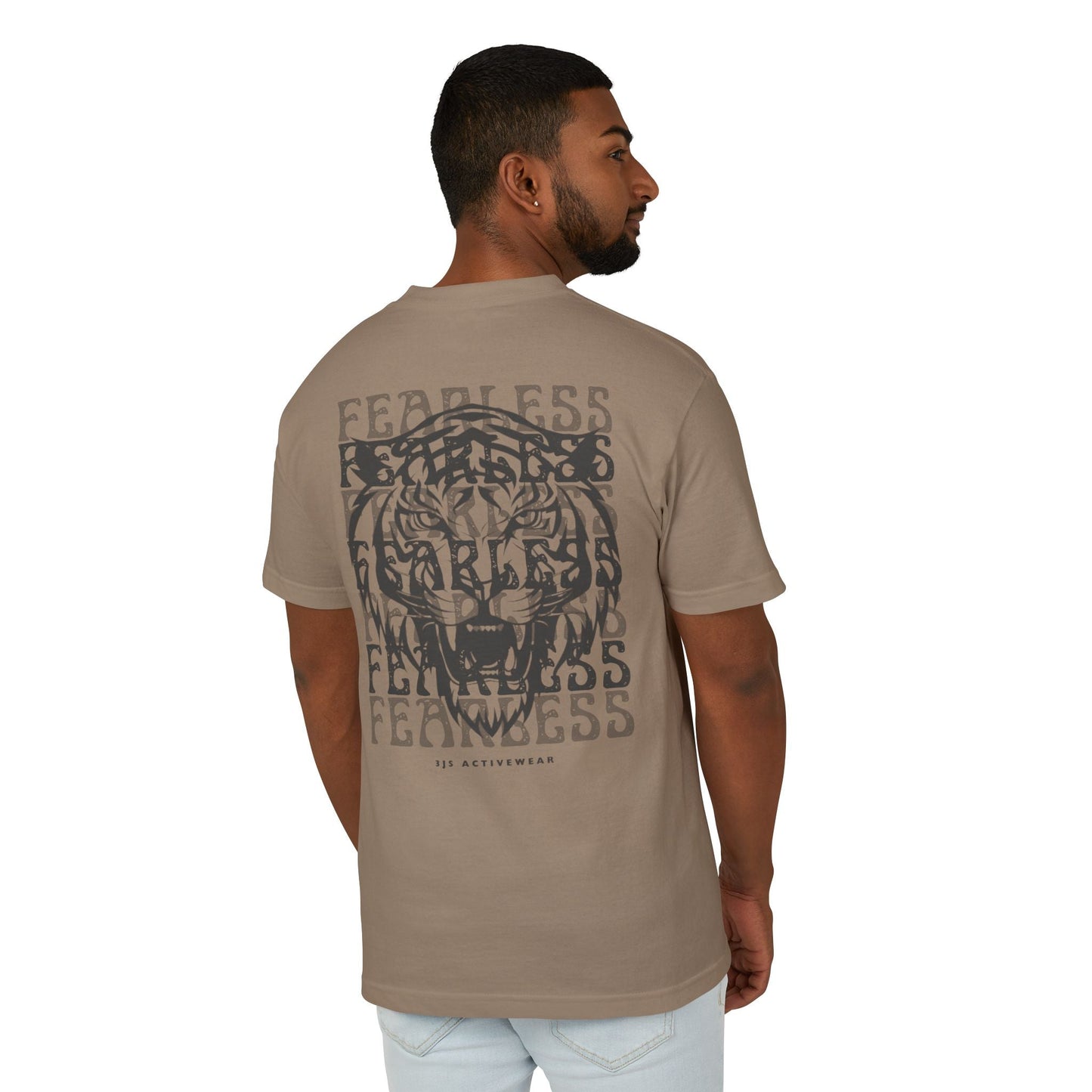 Fearless Blacked Out Heavy T-Shirt - 3Js Activewear