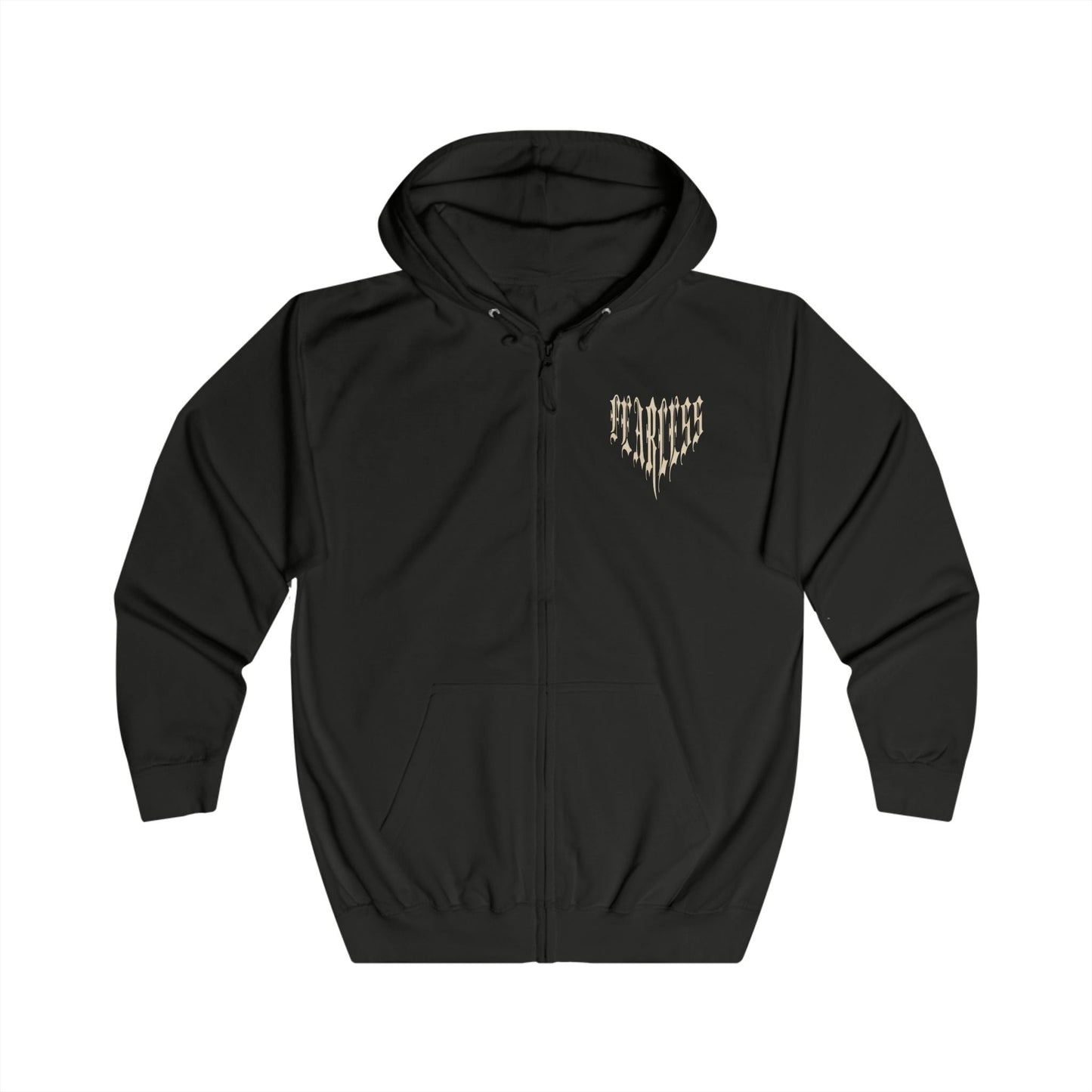 Fearless - Full - Zip Hoodie - 3Js Activewear