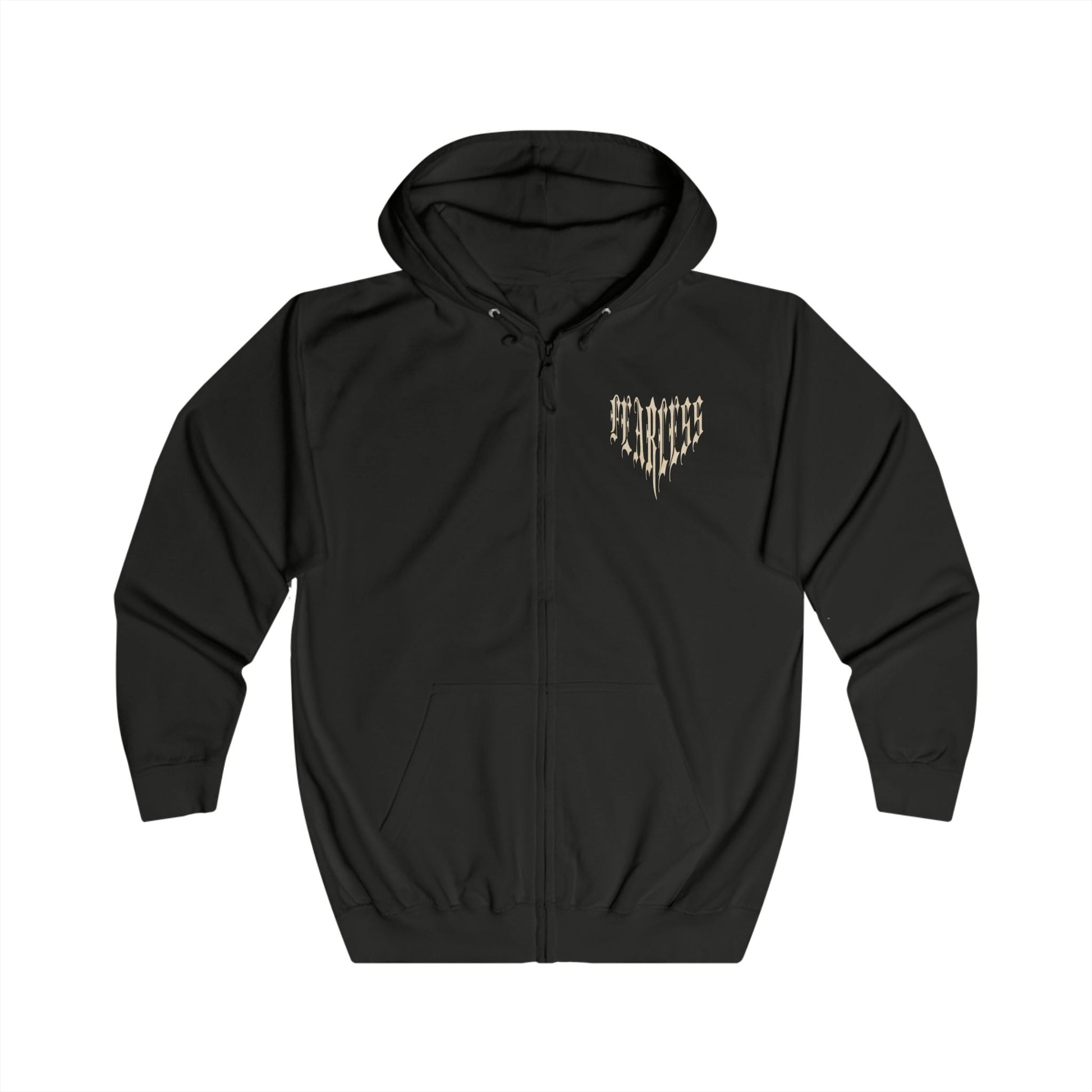 Fearless - Full - Zip Hoodie - 3Js Activewear