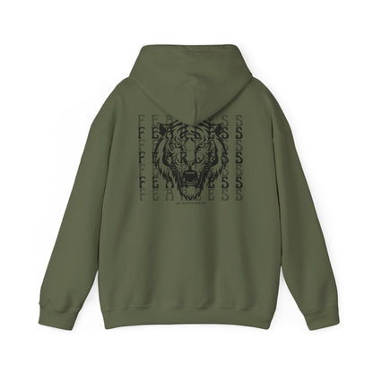 Fearless Blacked Out Heavy Blend Hooded Sweatshirt Unisex - 3Js Activewear