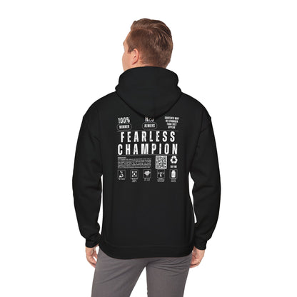 Fearless Champion Ingredients Heavy Blend Hooded Sweatshirt Unisex - 3Js Activewear