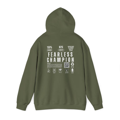 Fearless Champion Ingredients Heavy Blend Hooded Sweatshirt Unisex - 3Js Activewear