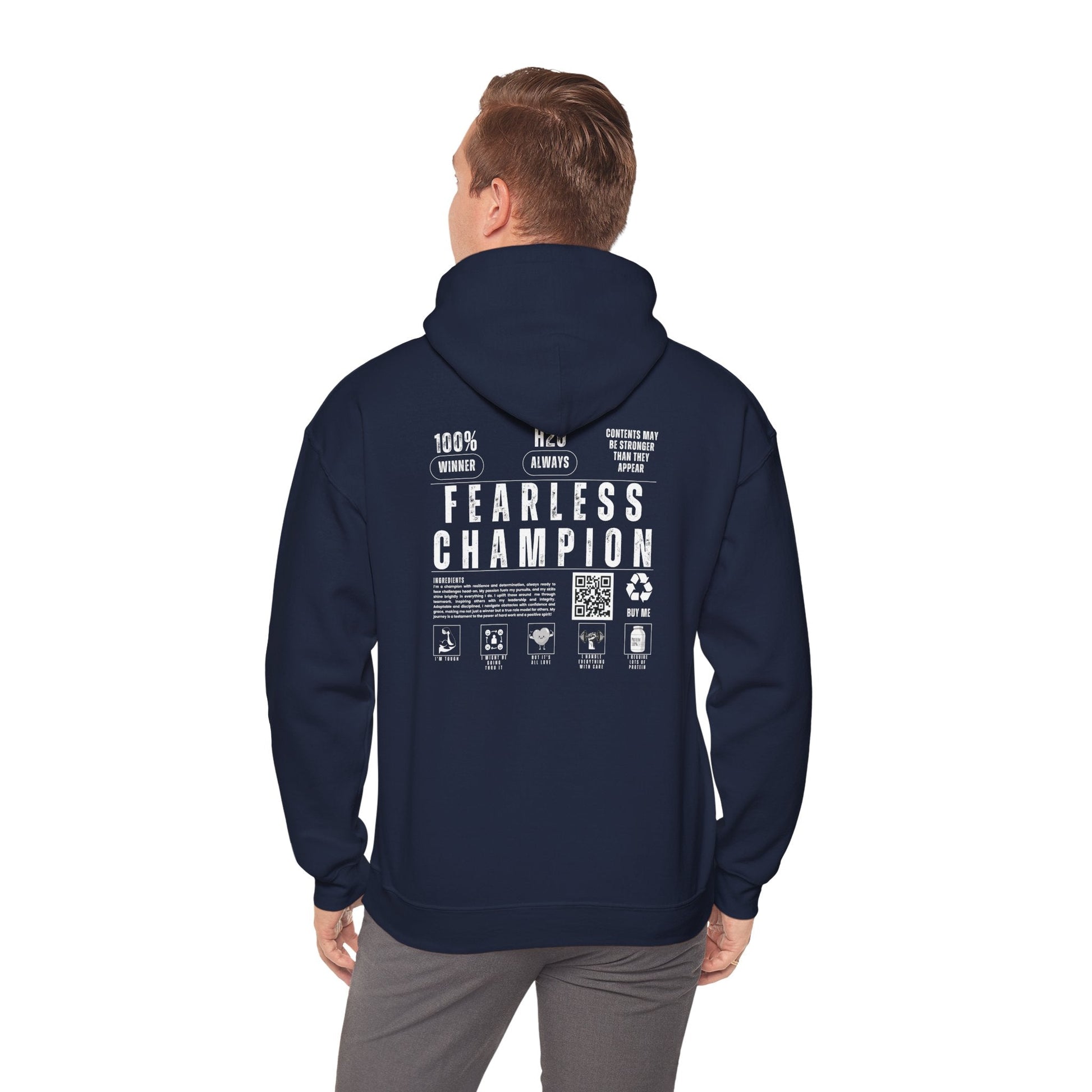 Fearless Champion Ingredients Heavy Blend Hooded Sweatshirt Unisex - 3Js Activewear