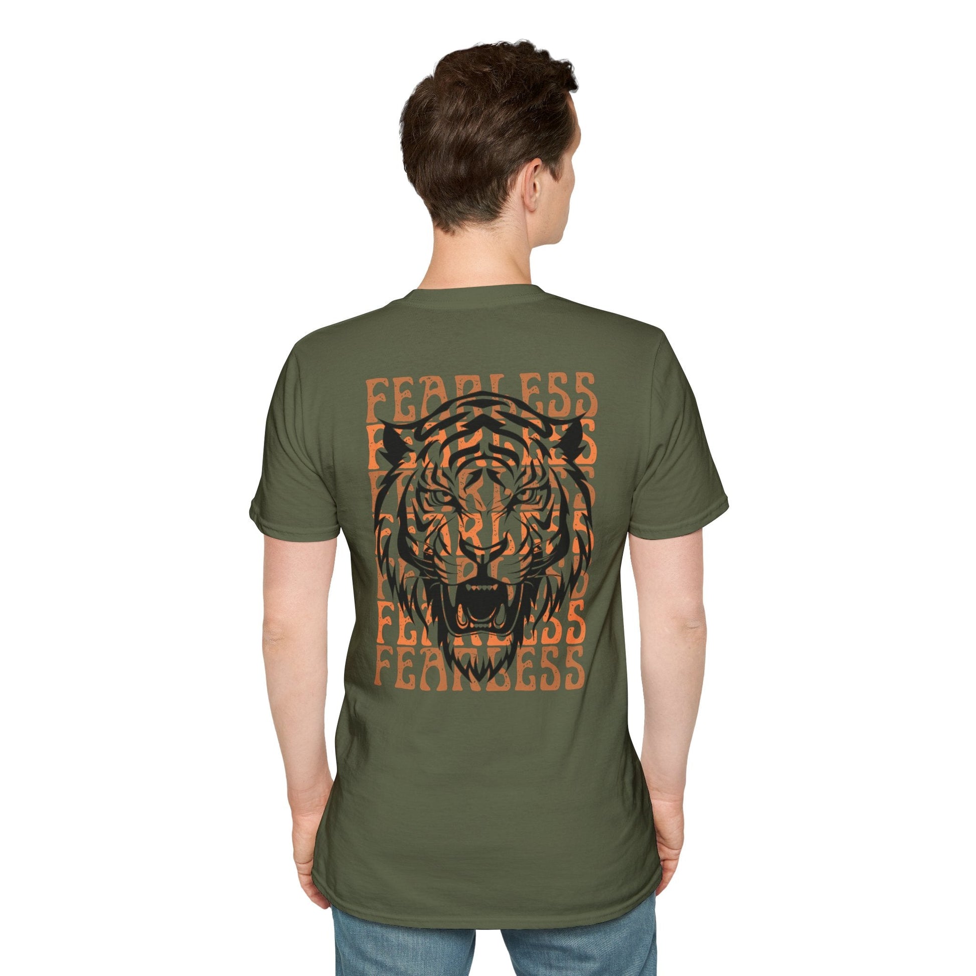 Fearless Tiger Softstyle T-Shirt - 3Js Activewear