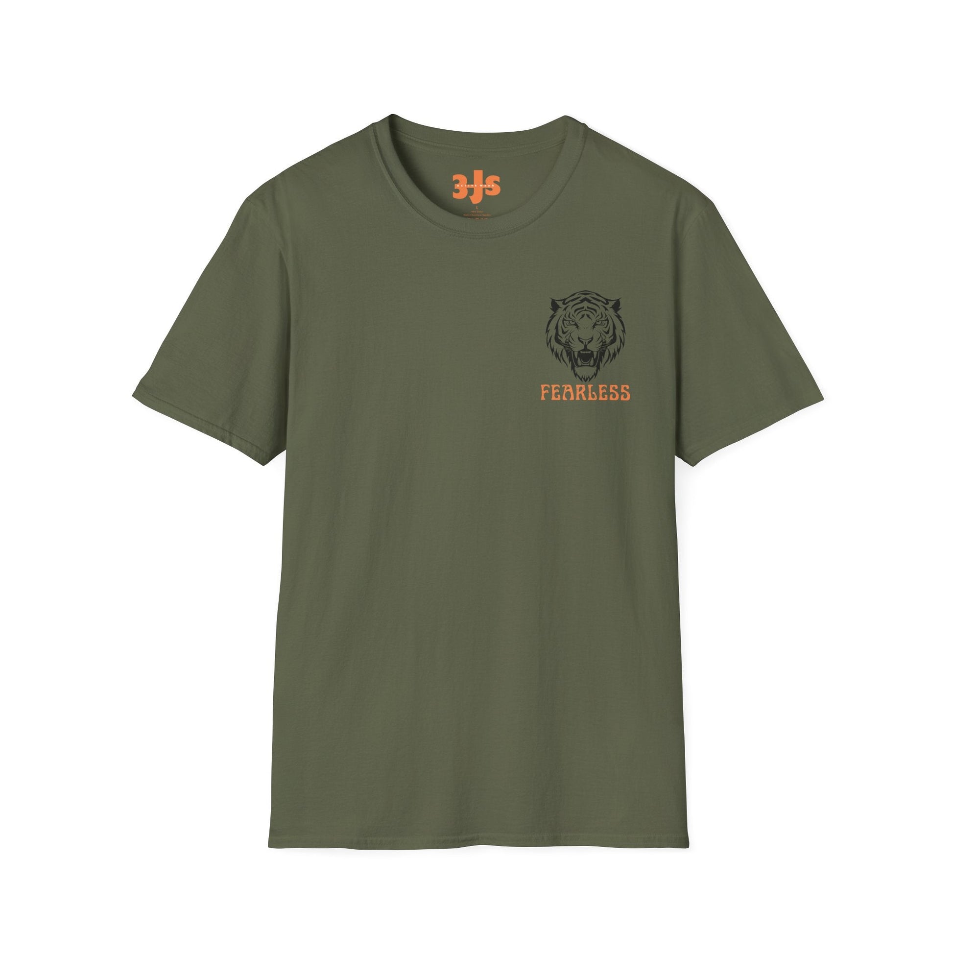 Fearless Tiger Softstyle T-Shirt - 3Js Activewear