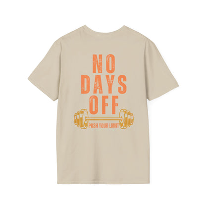 No Days Off Softstyle T-Shirt - 3Js Activewear