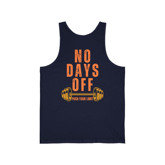 No Days Off Tank Top - 3Js Activewear