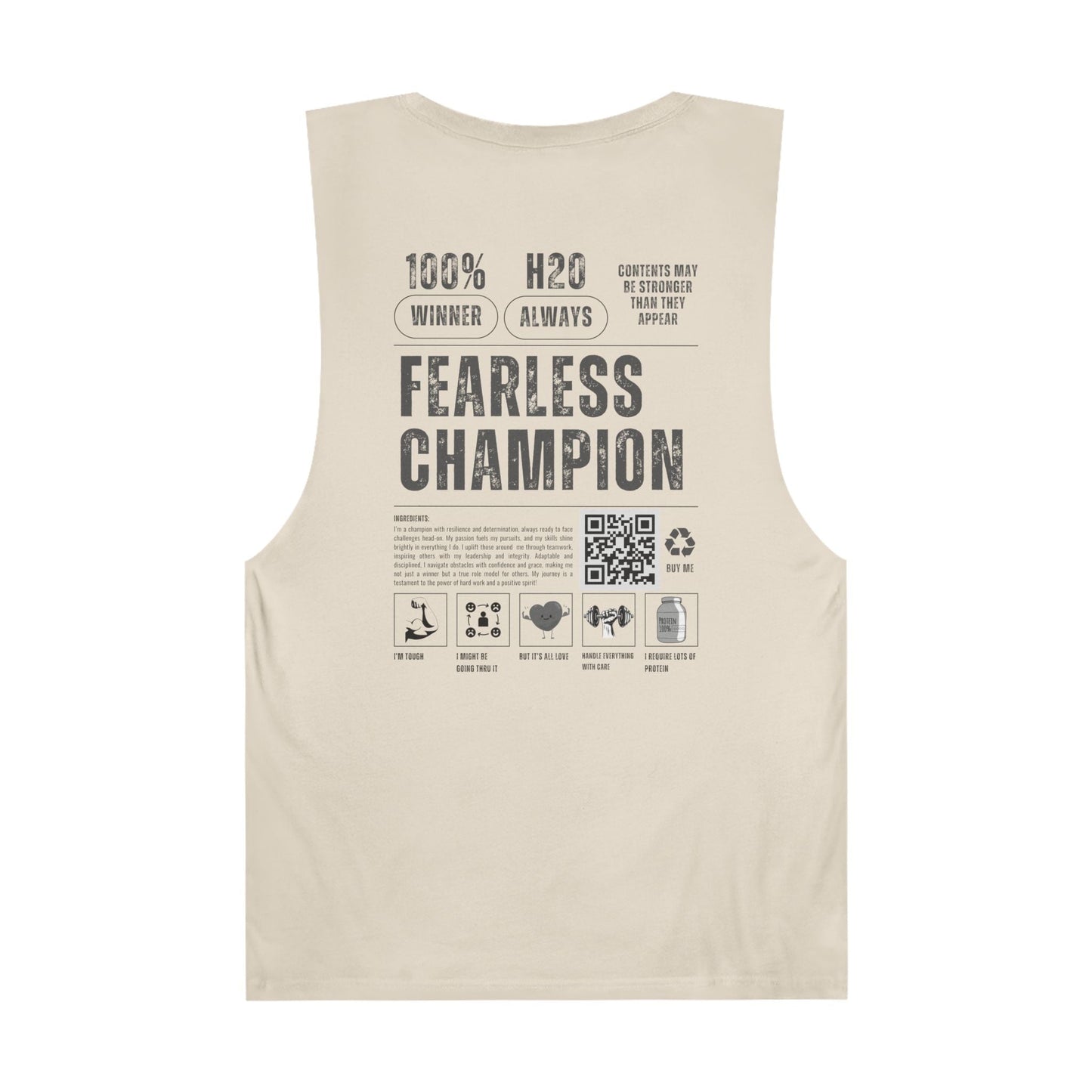 T.F.C. Ingredients - Unisex Barnard Tank - 3Js Activewear