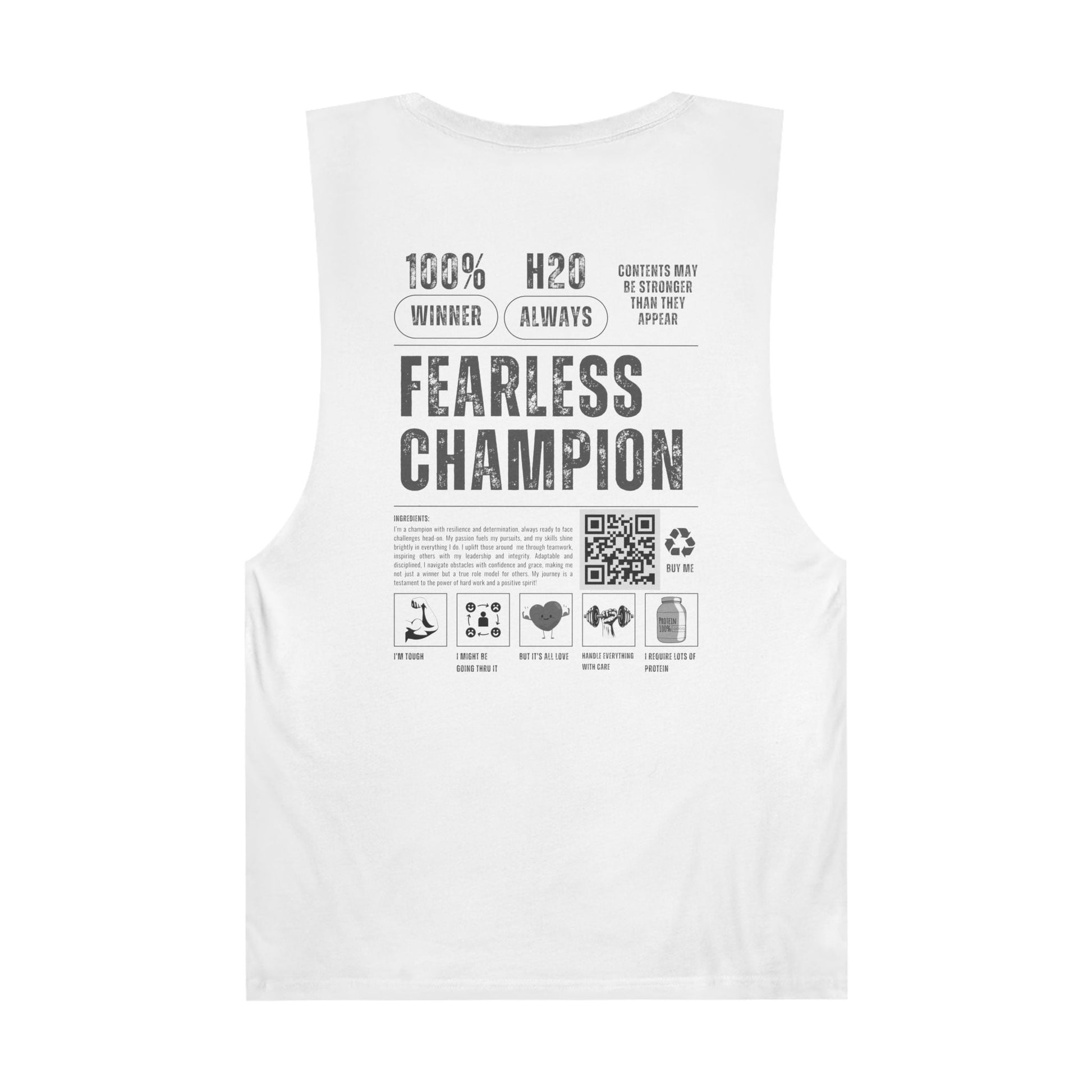 T.F.C. Ingredients - Unisex Barnard Tank - 3Js Activewear