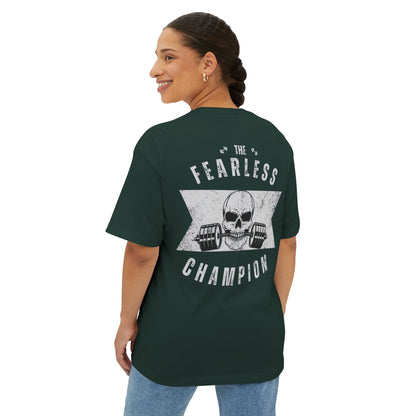 The Fearless Champion - Oversized Pump Cover T-Shirt - 3Js Activewear