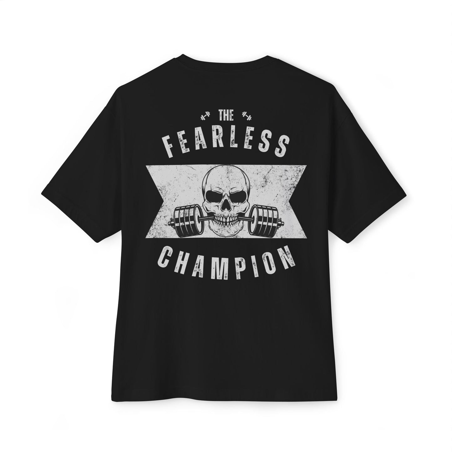 The Fearless Champion - Oversized Pump Cover T-Shirt - 3Js Activewear