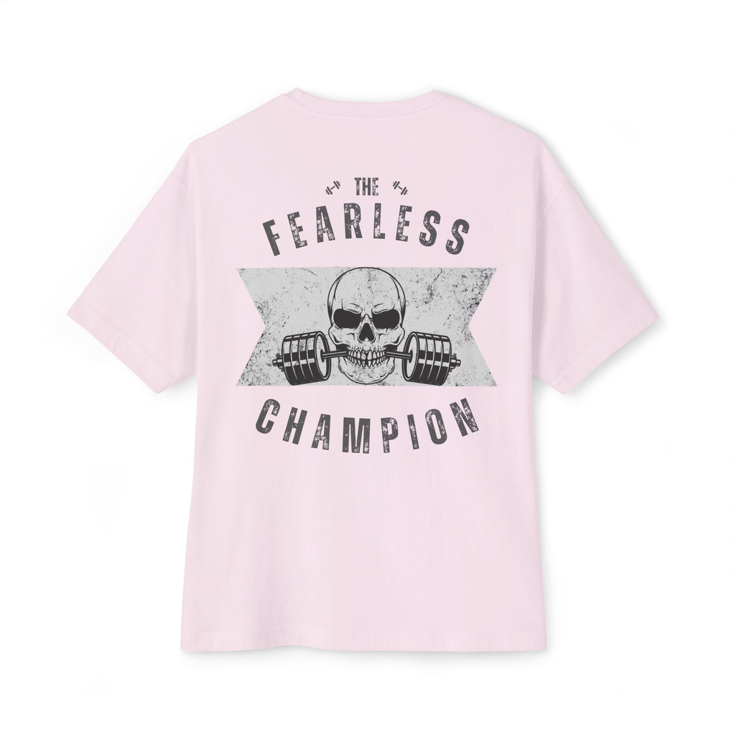 The Fearless Champion - Oversized Pump Cover T-Shirt - 3Js Activewear